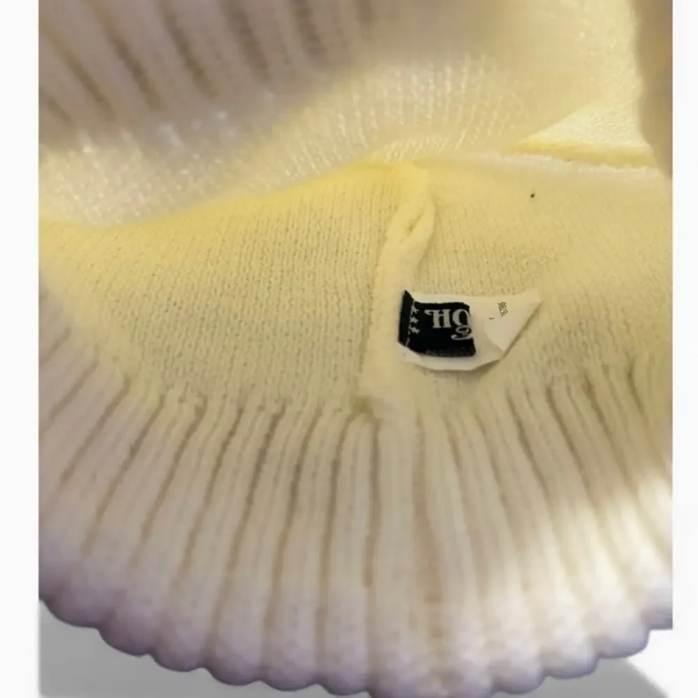 Home Free Ohio Knit Beanie Womens OS White Multicolor